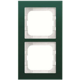 Busch-Jaeger Abdeckrahmen 2-fach grün, Retail