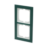 Busch-Jaeger Abdeckrahmen 2-fach grün, Retail