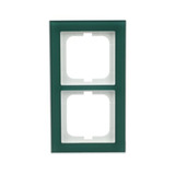 Busch-Jaeger Abdeckrahmen 2-fach grün, Retail