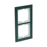 Busch-Jaeger Abdeckrahmen 2-fach grün, Retail