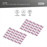 Digitus Farbclips für Patchkabel - Magenta, Abdeckung magenta