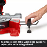 EINHELL Akku-Zug-Kapp-und Gehrungssäge TE-SM 36/8 L Li-Solo, 36Volt (2x18V), Kapp- und Gehrungssäge rot, ohne Akku und Ladegerät