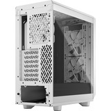 Fractal Design Meshify 2 Compact Lite White TG Clear, Tower-Gehäuse weiß, Tempered Glass