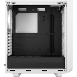 Fractal Design Meshify 2 Compact Lite White TG Clear, Tower-Gehäuse weiß, Tempered Glass