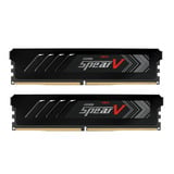 GeIL DIMM 32 GB DDR5-6000 (2x 16 GB) Dual-Kit, Arbeitsspeicher schwarz, GASB532GB6000C36CDC, Spear V, INTEL XMP, AMD EXPO
