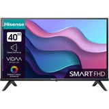 Hisense 40A4K, LED-Fernseher 100 cm (40 Zoll), schwarz, FullHD, Triple Tuner, SmartTV