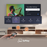 Hisense HS1000 Soundbar schwarz, Bluetooth, HDMI, USB, AUX, Optisch