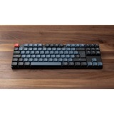 Keychron K1 Pro, Gaming-Tastatur schwarz/blaugrau, DE-Layout, Gateron Low Profile 2.0 Mechanical Red, Hot-Swap, Aluminiumrahmen, RGB