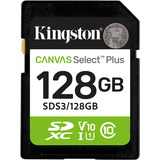 Kingston Canvas Select Plus 128 GB SDXC, Speicherkarte UHS-I U1, Class 10, V10