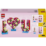 LEGO 40867 LOVE - 4 Buchstaben, Konstruktionsspielzeug 