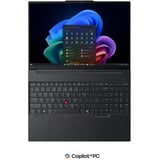 Lenovo ThinkPad E16 G4 (21YC005YGE), Notebook schwarz, Intel® Core™ Ultra 7 355, Intel® Graphics, 32 GB DDR5, 512 GB (512 GB SSD), Windows 11 Pro