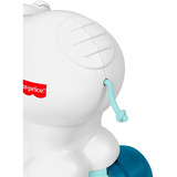 Mattel Krabbelspaß Eisbär zum Hinterherkrabbeln, Aktivitätskrabbelspielzeug für Babys, Elektrohaustier 