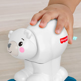 Mattel Krabbelspaß Eisbär zum Hinterherkrabbeln, Aktivitätskrabbelspielzeug für Babys, Elektrohaustier 