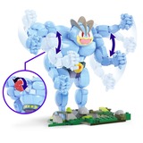Mattel MEGA Pokémon Machomei, Konstruktionsspielzeug Bauspielzeug-Set mit einer beweglichen Figur