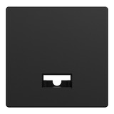 Merten Wippe mit Symbolfenster, matt, für Schalter und Taster, Typ MEG3350-0403 schwarz (matt), Retail
