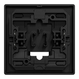 Merten Wippe mit Symbolfenster, matt, für Schalter und Taster, Typ MEG3350-0403 schwarz (matt), Retail