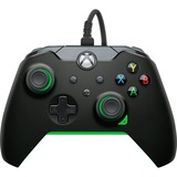 PDP Wired Controller - Neon Black, Gamepad schwarz/grün, für Xbox Series X|S, Xbox One, PC