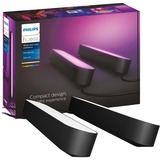 Philips Hue White & Color Ambiance Play Lightbar, LED-Leuchte schwarz, Doppelpack