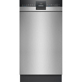 Siemens SR43ES25ME iQ300, Spülmaschine edelstahl (gebürstet)/schwarz, 45 cm, Home Connect