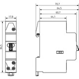Theben Elektronischer Stromstoßschalter OKTO S12-230 1 Kanal, 2 Drähte pro Taster