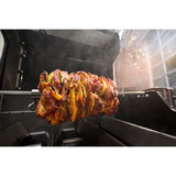Weber Gasgrill Spirit EP-435R GBS, Stealth-Edition schwarz/rot, 13,78 kW, mit Sear Zone, Seitenbrenner und Drehspieß, Modell 2025