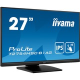 iiyama ProLite T2754MSC-B1AG, LED-Monitor 68.6 cm (27 Zoll), schwarz, FullHD, 60 Hz, HDMI, IPS