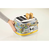 Ariete 4-Schlitz-Toaster Positano mehrfarbig, 1.630 Watt, für 4 Scheiben Toast
