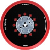 Bosch Professional Expert Multiloch Universalstützteller, mittelhart, Ø150mm, M8+5/16", Schleifteller schwarz, für Exzenterschleifer