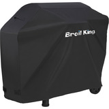 Broil King Crown Pellet Smoker 400 - BUNDLE schwarz, iQue Smart Steuerung, inkl. Schutzhülle