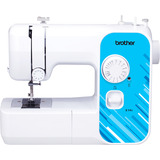 Brother Mechanische Nähmaschine X14S weiß/hellblau
