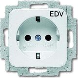 Busch-Jaeger Steckdosen-Einsatz für elektronische Datenverarbeitung weiß, Retail