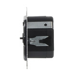 Busch-Jaeger Universal Relais Einsatz Unterputz 230 Volt 2300 Watt Typ 6401 U-102 schwarz (glänzend), Retail