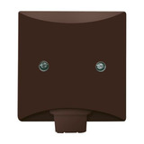 Busch-Jaeger Zentralscheibe für Leitungsauslass, Abdeckung braun, Retail