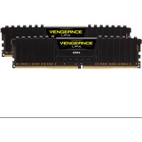 Corsair DIMM 32 GB DDR4-3200 (2x 16 GB) Dual-Kit, Arbeitsspeicher schwarz, CMK32GX4M2E3200C16, Vengeance LPX, INTEL XMP