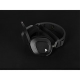 Corsair HS80 RGB Wireless Headset, Gaming-Headset schwarz, USB