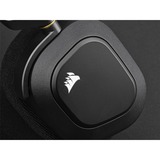 Corsair HS80 RGB Wireless Headset, Gaming-Headset schwarz, USB