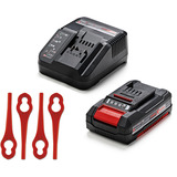 EINHELL Power X-Change Akku-Rasentrimmer GC-CT 18/24 Li, 18Volt rot/schwarz, Li-Ion Akku 2,0Ah