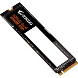 GIGABYTE AORUS Gen4 5000E SSD 500GB schwarz, PCIe 4.0 x4, NVMe 1.4, M.2 2280