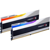 G.Skill DIMM 32 GB DDR5-6000 Kit, Arbeitsspeicher silber, F5-6000J4040F16GX2-TZ5RS, Trident Z5 RGB