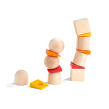 HABA Kreativbausteine Schiefe Türme - Kugeln, Konstruktionsspielzeug 
