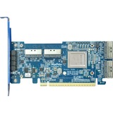 HighPoint Rocket 1628A PCIe Gen5 x16 to 4-MCIOx8 NVMe Switch Adapter, Schnittstellenkarte 