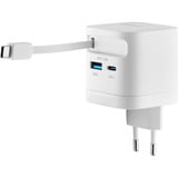 Intenso Power Adapter W65ACIC GaN, Ladegerät weiß, 65W