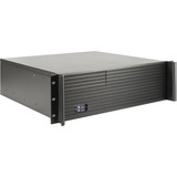Inter-Tech IPC 3U-K-340L, Server-Gehäuse schwarz, 3 Höheneinheiten