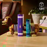 LEGO 43301 Disney Pixar Toy Story Slinky Buchstützen, Konstruktionsspielzeug 