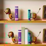 LEGO 43301 Disney Pixar Toy Story Slinky Buchstützen, Konstruktionsspielzeug 