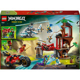 LEGO 71857 Ninjago Showdown am Baumhaus mit dem Ninja-Bike, Konstruktionsspielzeug 
