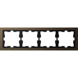 Merten Rahmen vierfach bronze, Retail