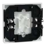 Merten Wippe Kontrollfenster für Schalter- und Tastereinsatz, 1-fach, glänzend, Thermoplast weiß (glänzend), Retail