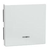 Merten Wippe Kontrollfenster für Schalter- und Tastereinsatz, 1-fach, glänzend, Thermoplast weiß (glänzend), Retail