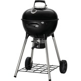 Napoleon Holzkohle Kugelgrill NK18K-LEG-3, Holzkohlegrill schwarz, Ø 47cm